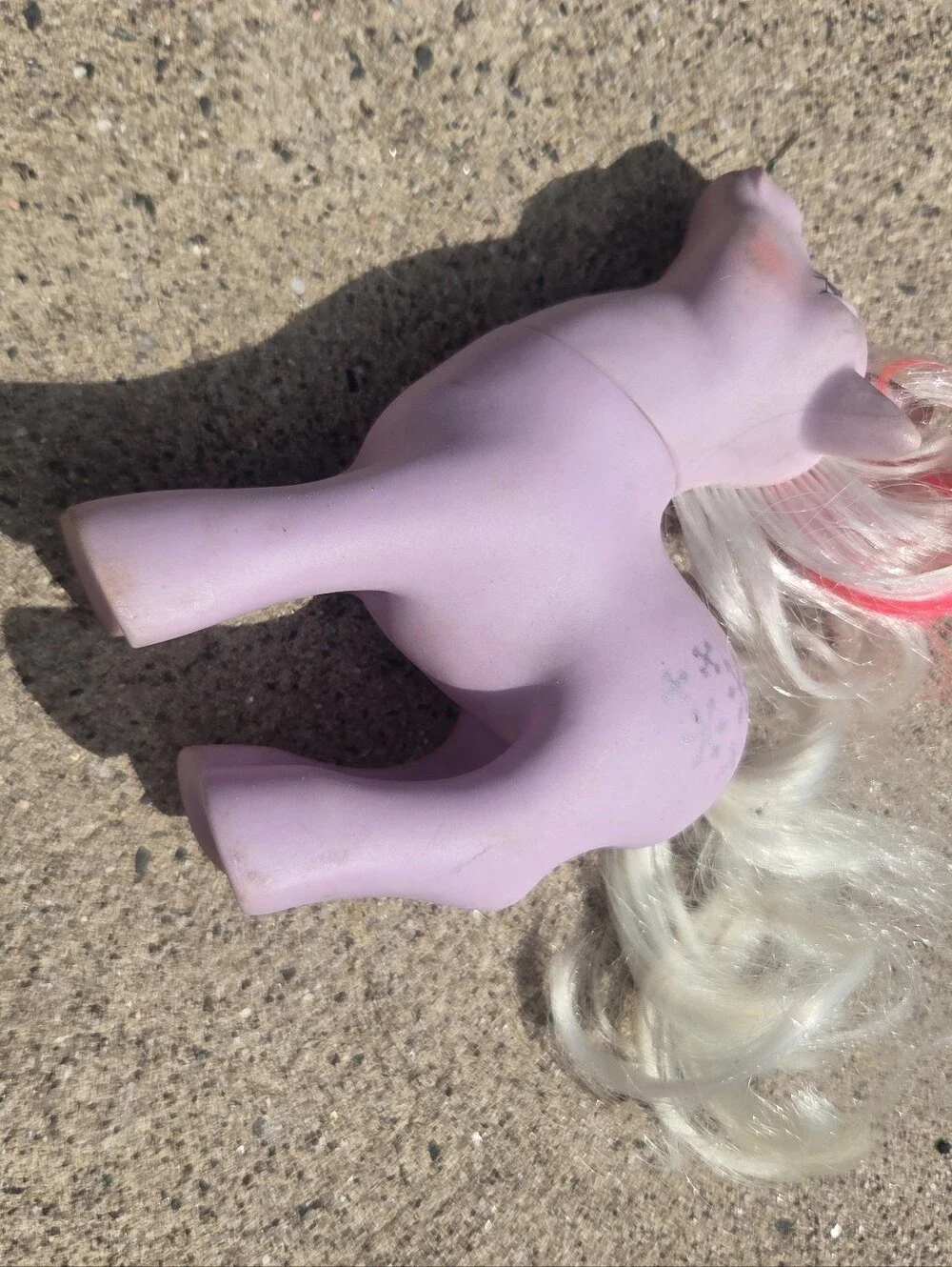 1984 Hasbro My Little Pony G1 Powder Unicorn Collectible Toy Figure